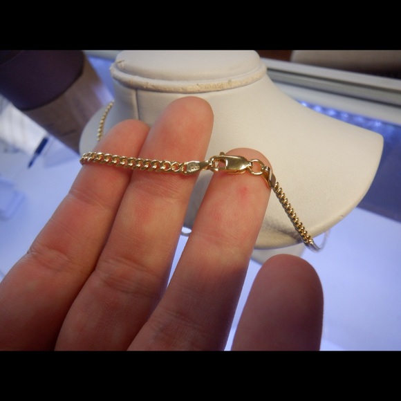 NEW 14K Gold Cuban Chain - Picture 4 of 7